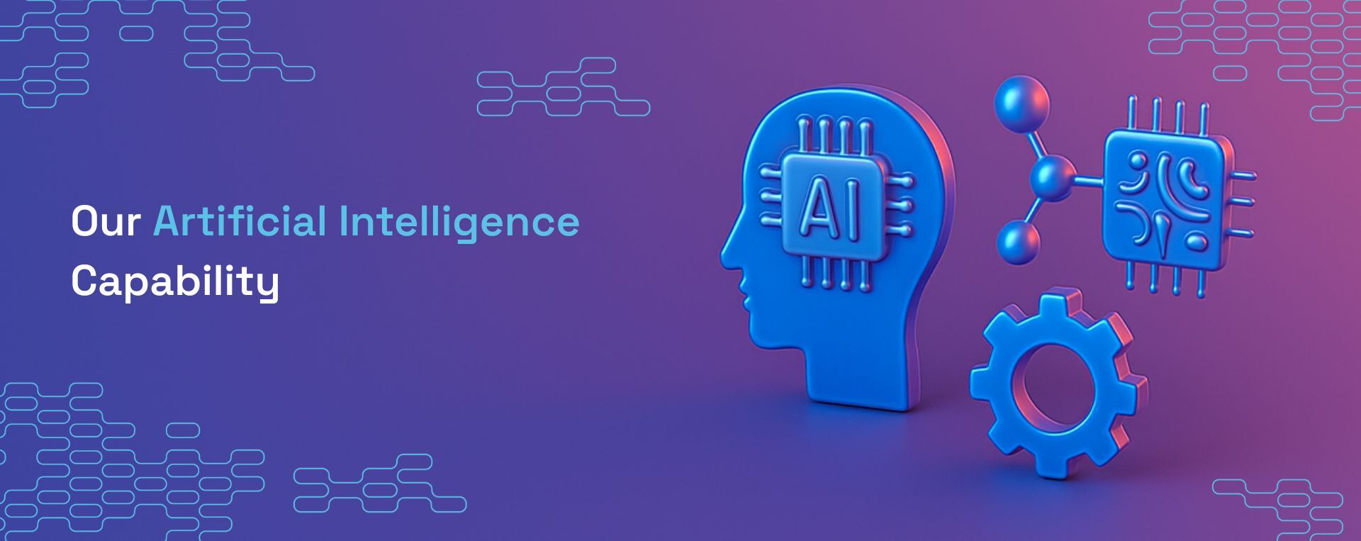 Video thumbnail: 3D AI-enhanced head symbolizing human + machine intelligence in Fresh Gravity’s solutions