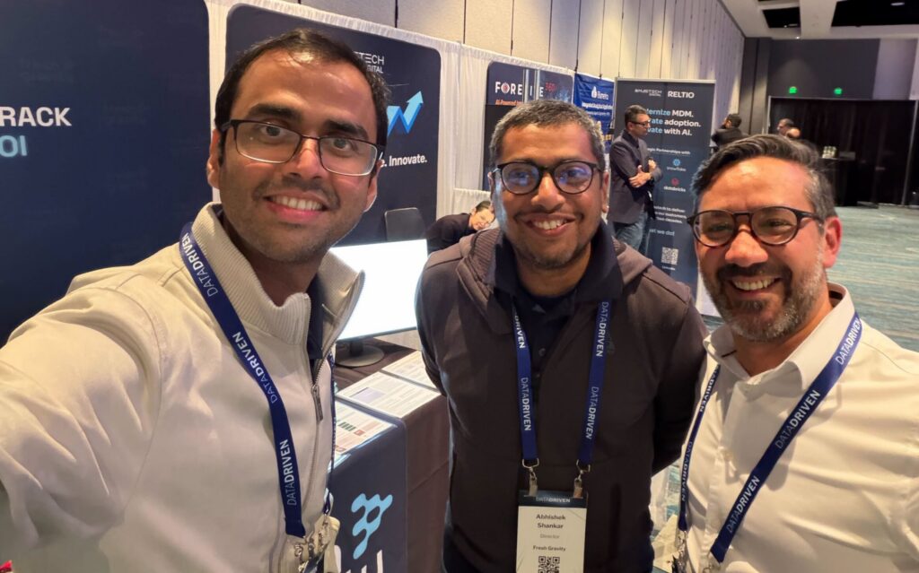 Ashish at the Reltio DataDriven 2026 conference